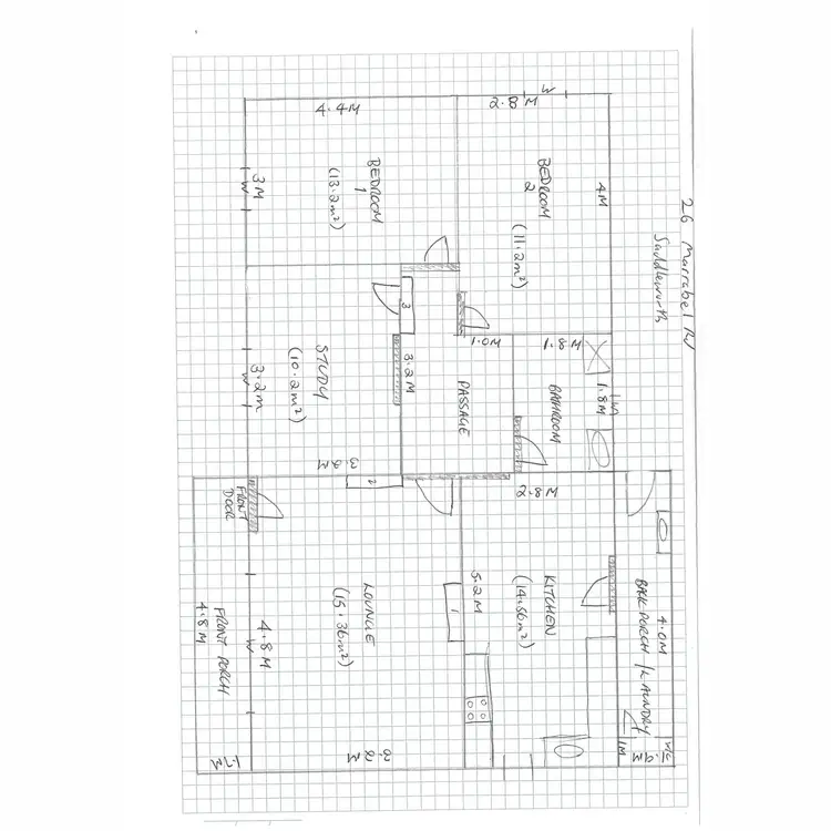 Floorplan of Homely house listing, 26 Marrabel Road, Saddleworth SA 5413