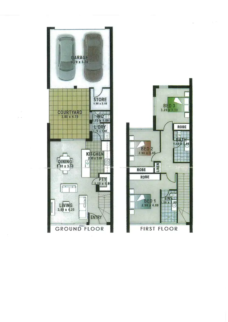 Floorplan of Homely house listing, 1/9 Streatham Street, Beckenham WA 6107