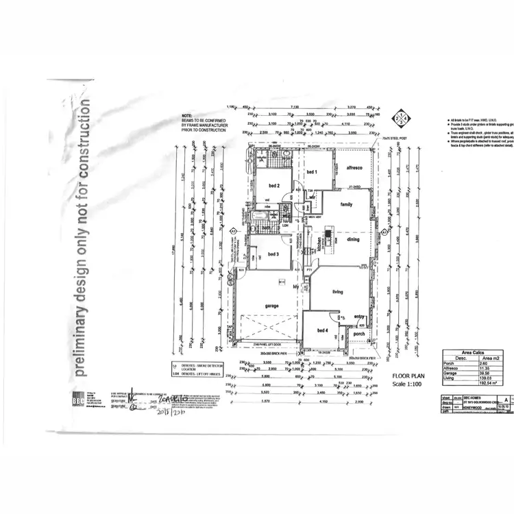 Floorplan of Homely house listing, 35 Goldenwood Crescent, Fernvale QLD 4306