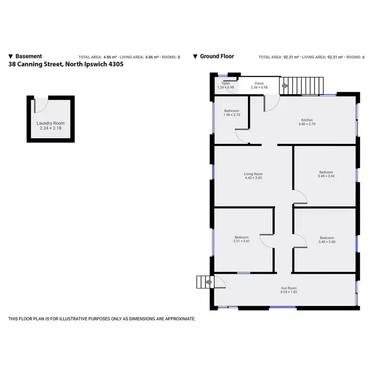 Floorplan of Homely house listing, 38 Canning Street, North Ipswich QLD 4305