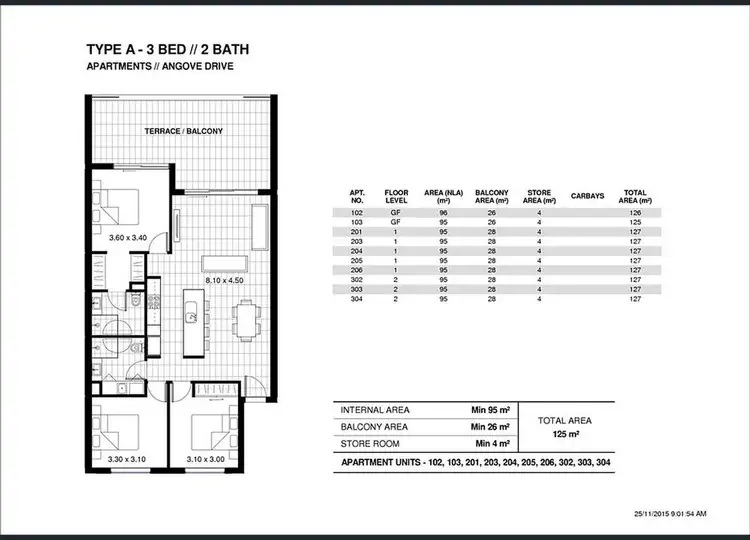 Floorplan of Homely apartment listing, 12/46 Angove Drive, Hillarys WA 6025