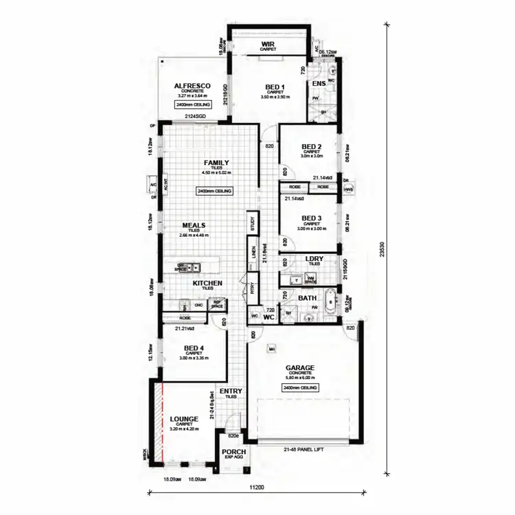Floorplan of Homely house listing, lot 5 lake side Drive, Yeppoon QLD 4703