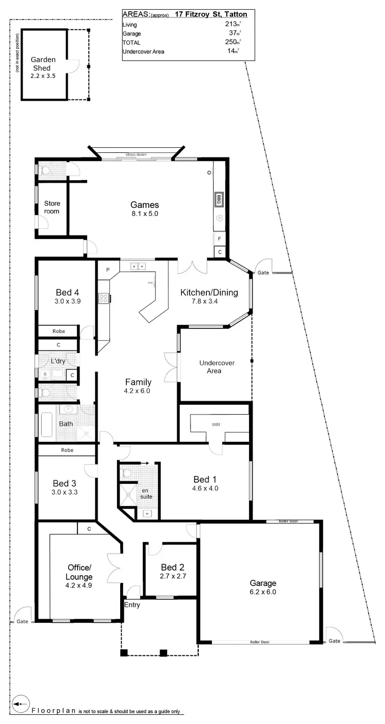 Floorplan of Homely house listing, 17 Fitzroy Street, Tatton NSW 2650