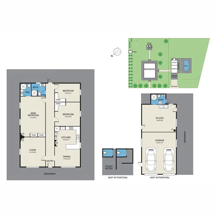 Floorplan of Homely rural property listing, 49 Millfield Road, Paxton NSW 2325