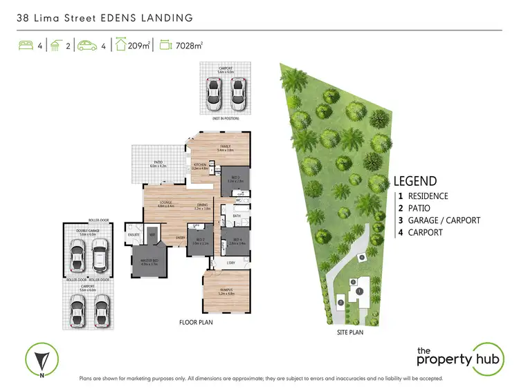 Floorplan of Homely house listing, 38 Lima Street, Edens Landing QLD 4207