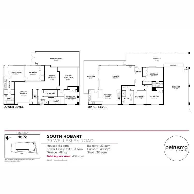 Floorplan of Homely house listing, 79 Wellesley Street, South Hobart TAS 7004