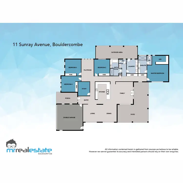 Floorplan of Homely house listing, 11 Sunray Avenue, Bouldercombe QLD 4702