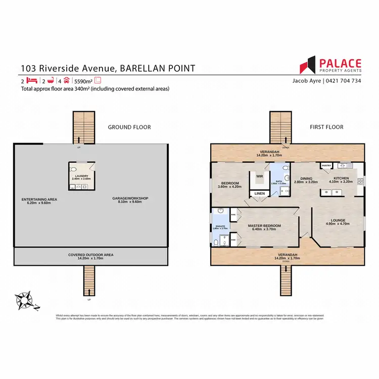 Floorplan of Homely house listing, 103 Riverside Avenue, Barellan Point QLD 4306