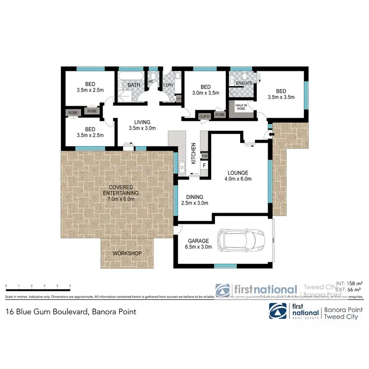 Floorplan of Homely house listing, 16 Bluegum Boulevard, Banora Point NSW 2486
