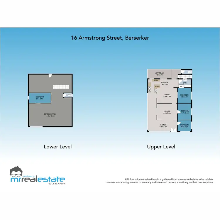 Floorplan of Homely house listing, 16 Armstrong Street, Berserker QLD 4701