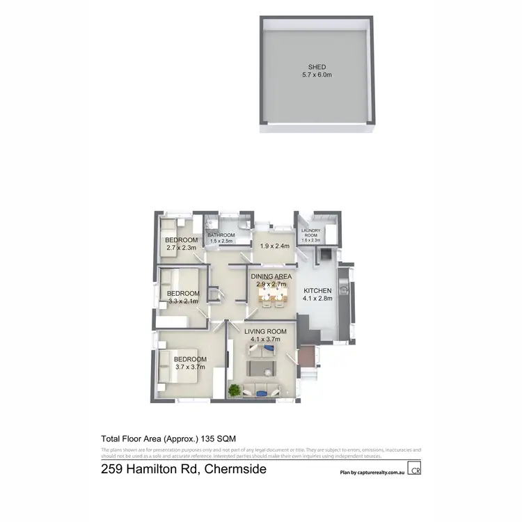 Floorplan of Homely house listing, 259 Hamilton Road, Chermside QLD 4032