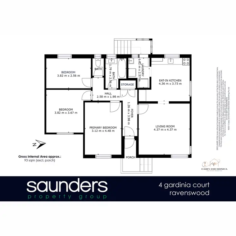 Floorplan of Homely house listing, 4 Gardinia Court, Ravenswood TAS 7250