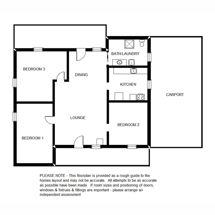 Floorplan of Homely house listing, 4 Leahy Street, Port Augusta SA 5700