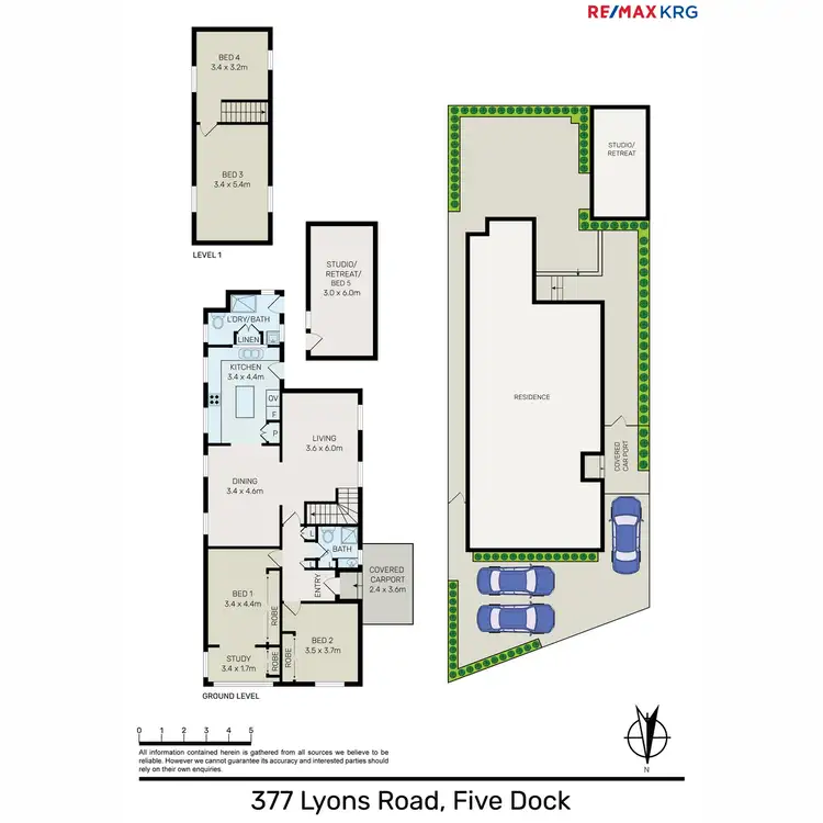 Floorplan of Homely house listing, 377 Lyons Road, Five Dock NSW 2046