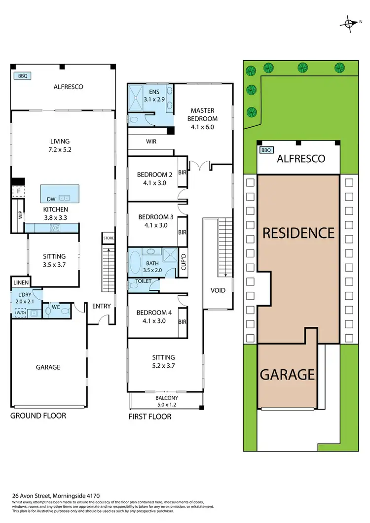 Floorplan of Homely house listing, 26 Avon Street, Morningside QLD 4170