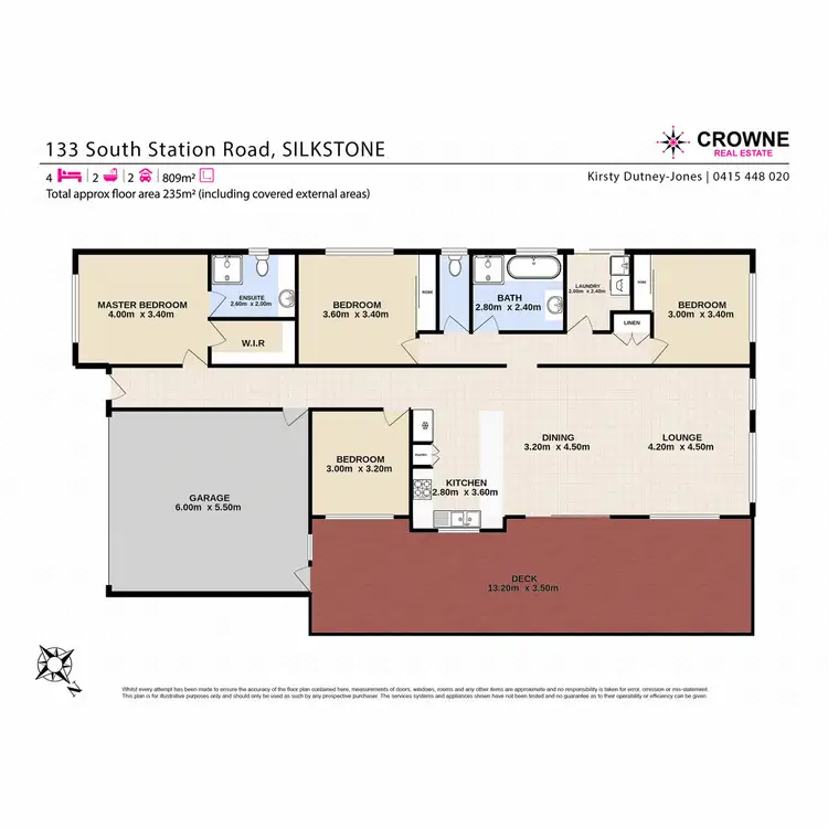 Floorplan of Homely house listing, 133 South Station Road, Silkstone QLD 4304