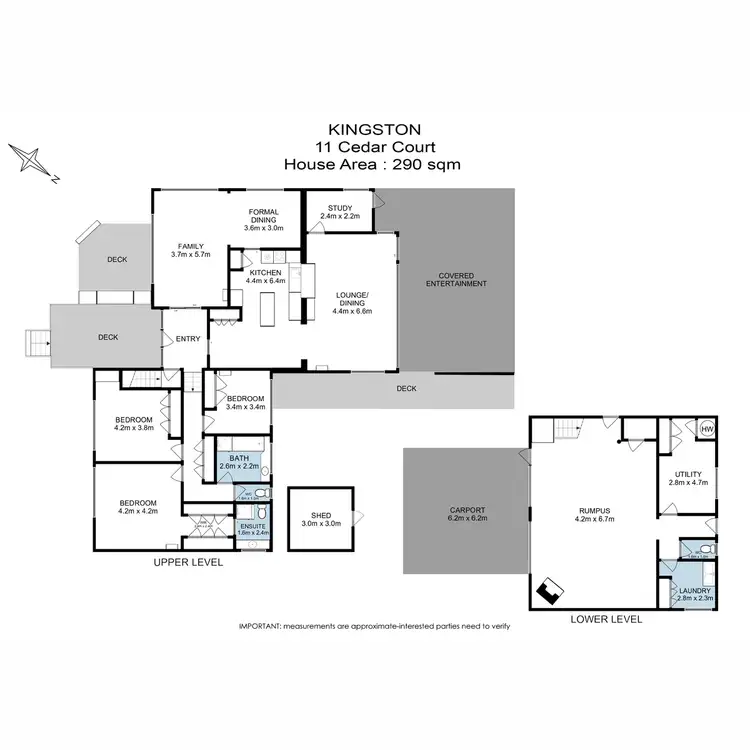 Floorplan of Homely house listing, 11 Cedar Court, Kingston TAS 7050