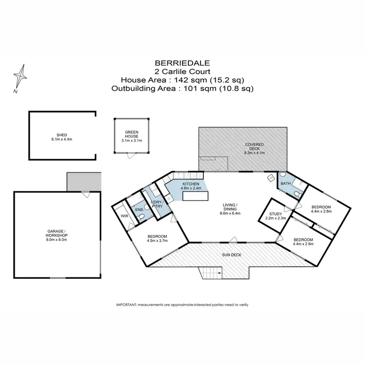 Floorplan of Homely house listing, 2 Carlile Court, Berriedale TAS 7011