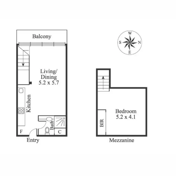 Floorplan of Homely apartment listing, 21/92 Waverley Road, Malvern East VIC 3145