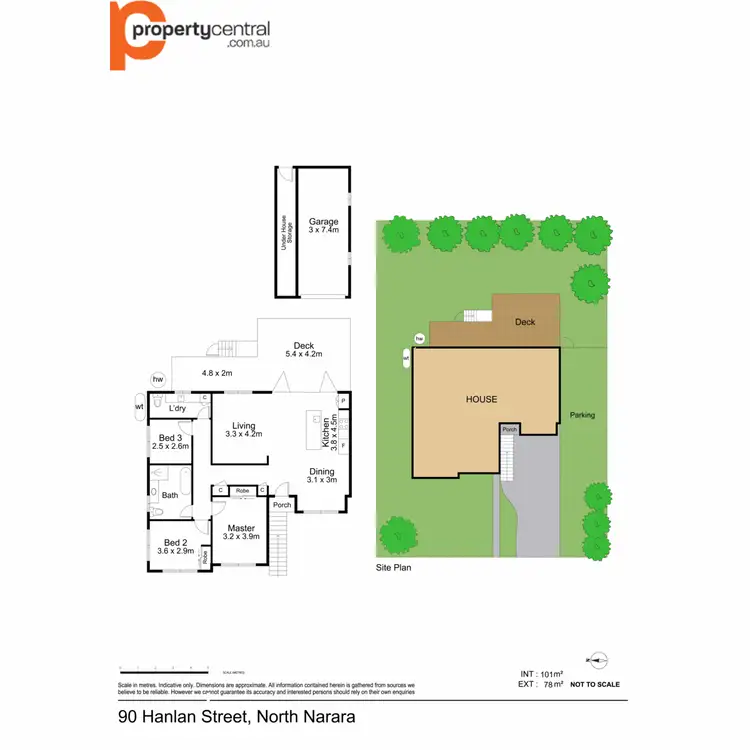 Floorplan of Homely house listing, 90 Hanlan Street North, Narara NSW 2250