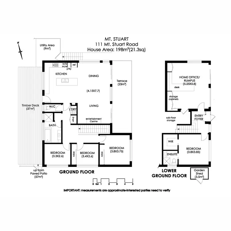 Floorplan of Homely house listing, 111 Mount Stuart Road, Mount Stuart TAS 7000