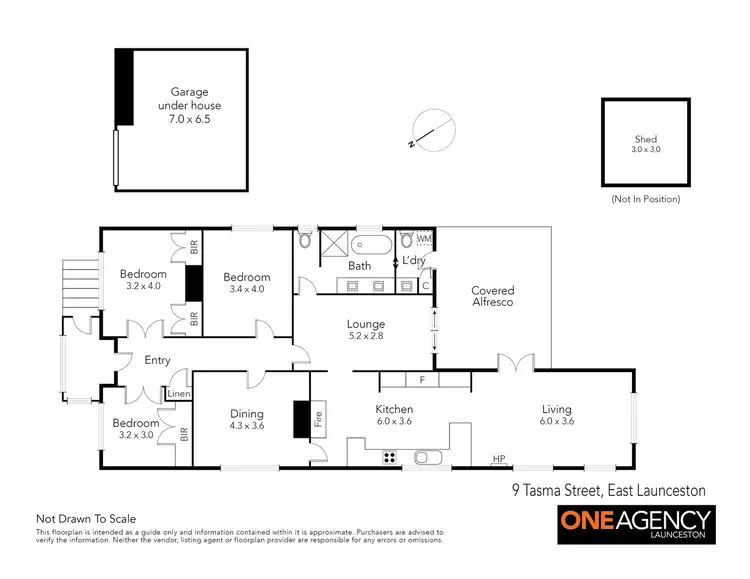 Floorplan of Homely house listing, 9 Tasma Street, East Launceston TAS 7250