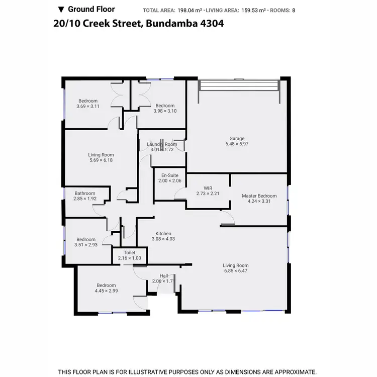 Floorplan of Homely house listing, 20/10 Creek Street, Bundamba QLD 4304