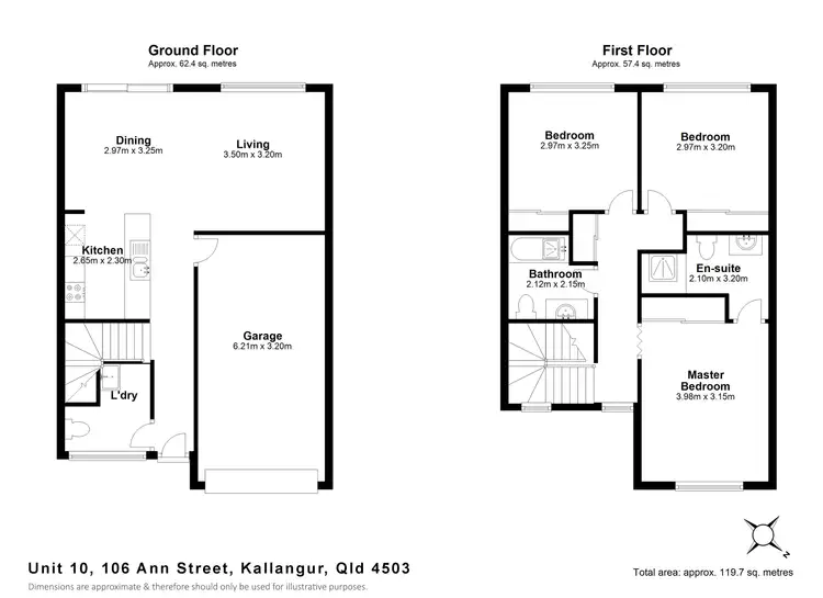Floorplan of Homely townhouse listing, 10/106 Ann Street, Kallangur QLD 4503