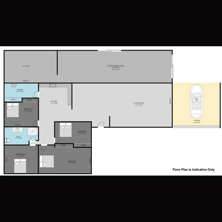 Floorplan of Homely house listing, 10 Koola Drive, Nerang QLD 4211