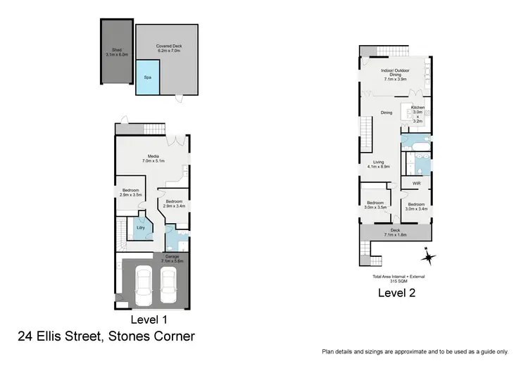 Floorplan of Homely house listing, 24 Ellis Street, Stones Corner QLD 4120
