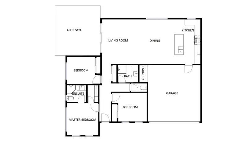 Floorplan of Homely house listing, 2/23 Barossa Way, Thurgoona NSW 2640