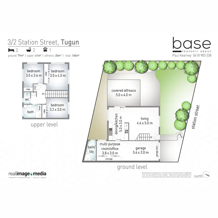 Floorplan of Homely townhouse listing, 3/2 Station Street, Tugun QLD 4224