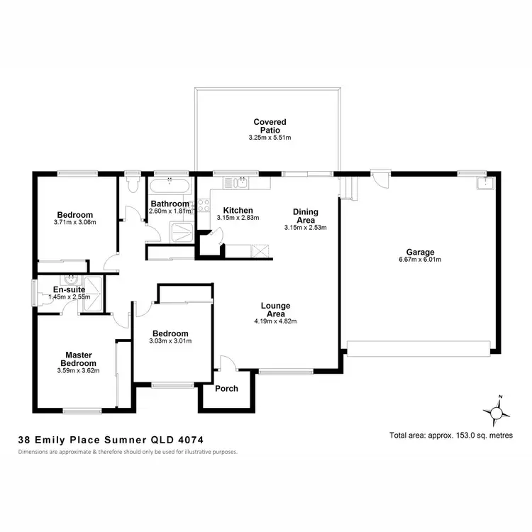 Floorplan of Homely house listing, 38 Emily Place, Sumner QLD 4074
