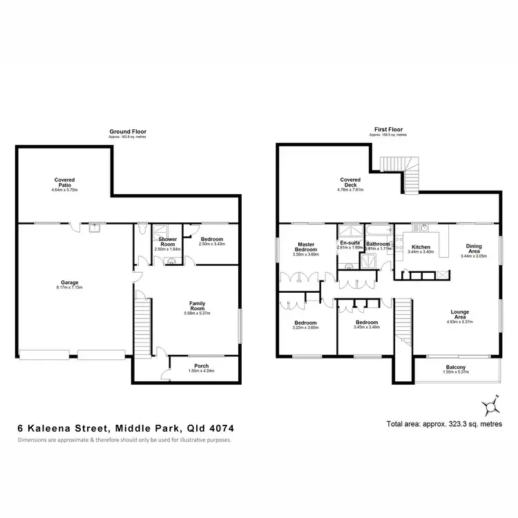 Floorplan of Homely house listing, 6 Kaleena Street, Middle Park QLD 4074
