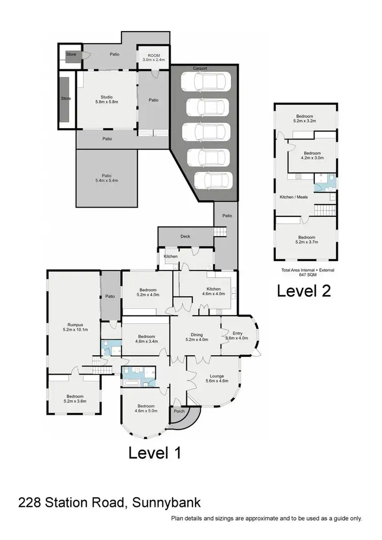 Floorplan of Homely house listing, 228 Station Road, Sunnybank QLD 4109