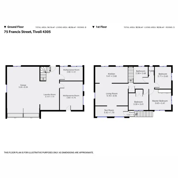 Floorplan of Homely house listing, 75 Francis Street, Tivoli QLD 4305