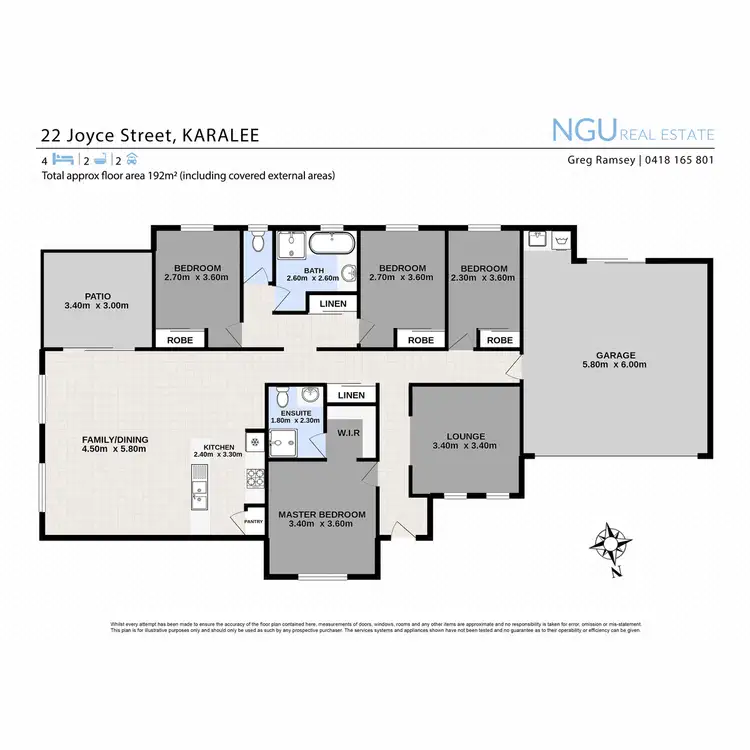 Floorplan of Homely house listing, 22 Joyce Street, Karalee QLD 4306