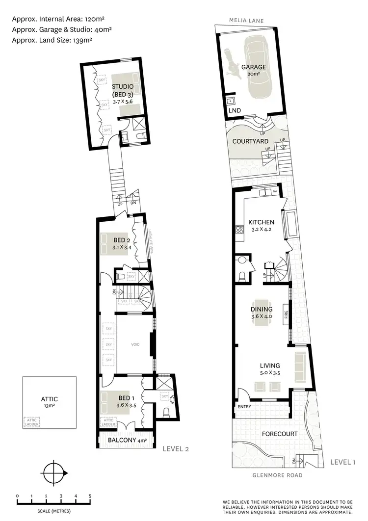 Floorplan of Homely terrace listing, 460 Glenmore Road, Edgecliff NSW 2027