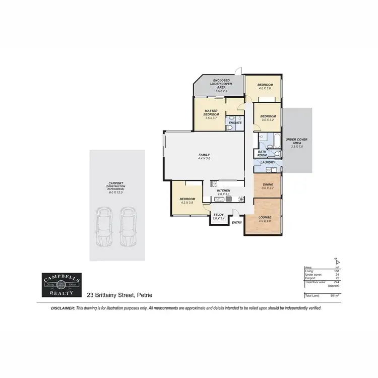 Floorplan of Homely house listing, 23 Brittainy Street, Petrie QLD 4502