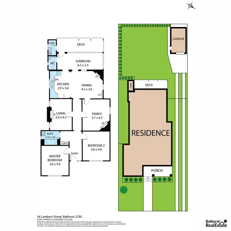 Floorplan of Homely house listing, 54 Lambert Street, Bathurst NSW 2795