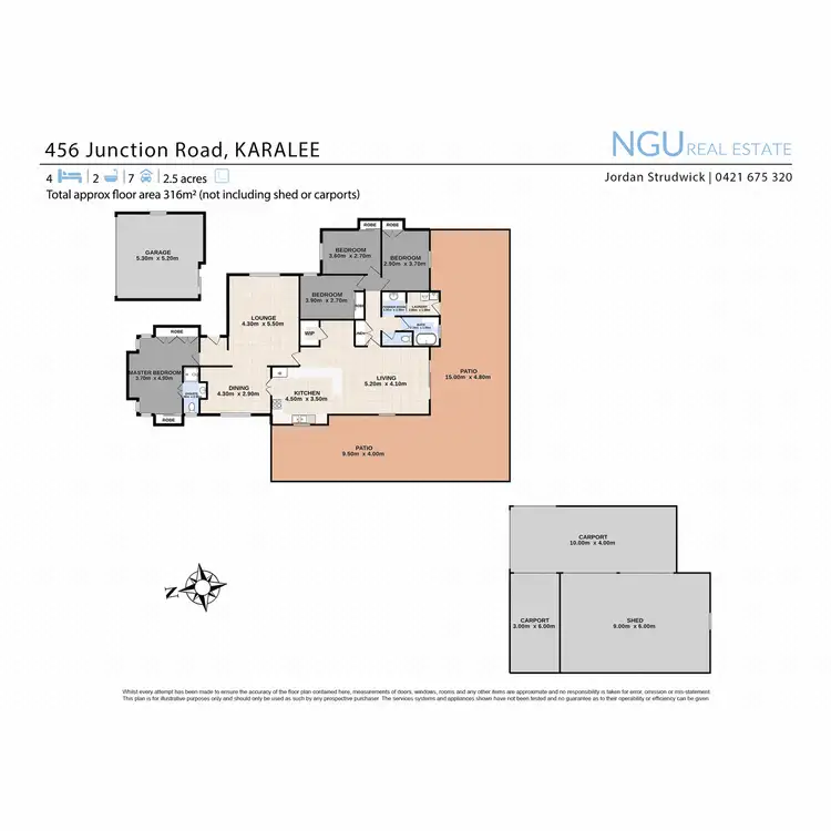 Floorplan of Homely house listing, 456 Junction Road, Karalee QLD 4306