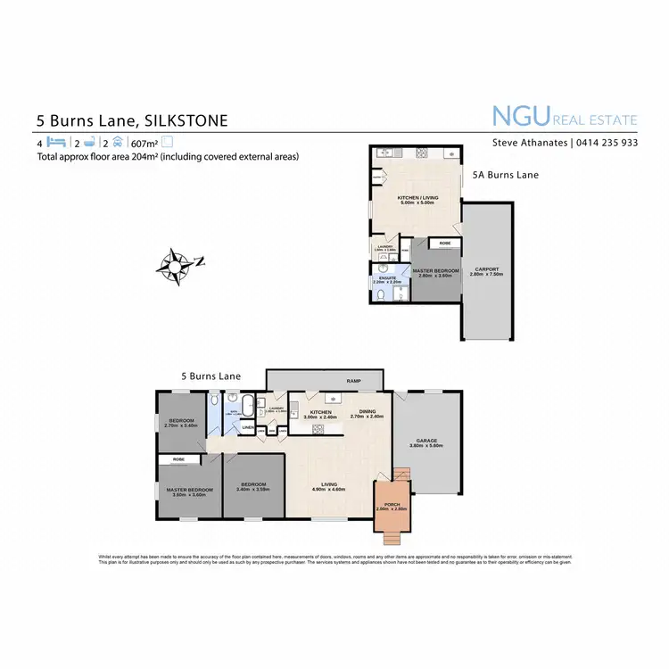 Floorplan of Homely house listing, 5 Burns Lane, Silkstone QLD 4304