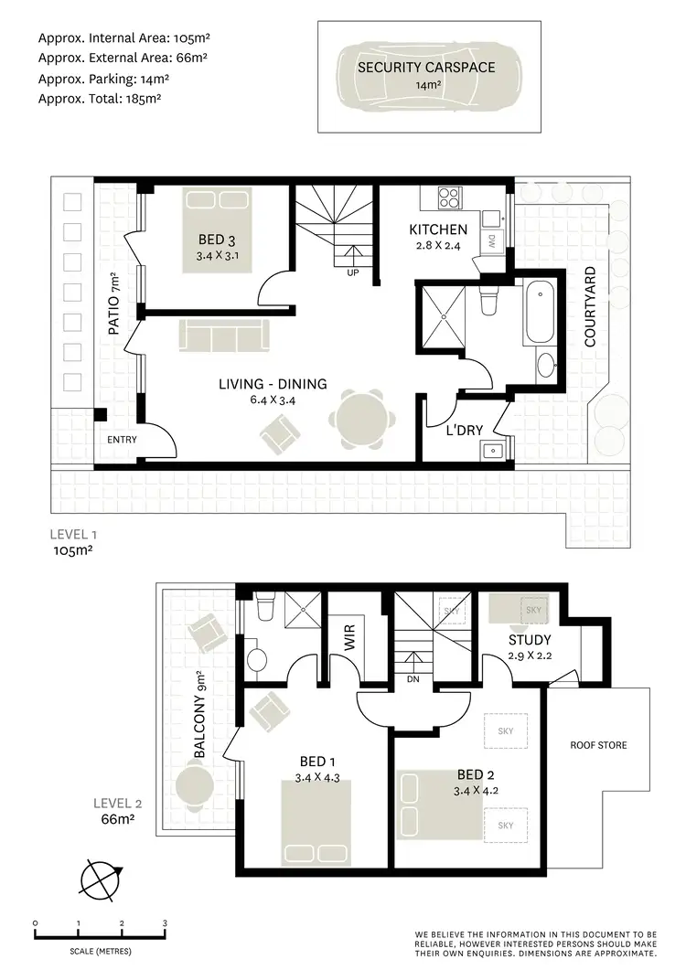 Floorplan of Homely townhouse listing, 11/16-18 Palmer Street, Balmain NSW 2041