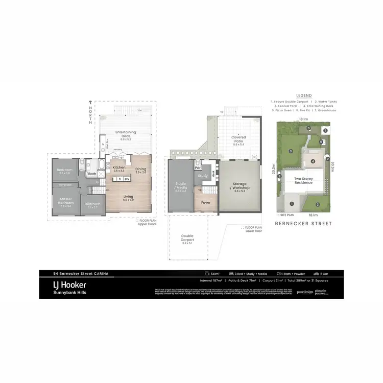 Floorplan of Homely house listing, 54 Bernecker Street, Carina QLD 4152
