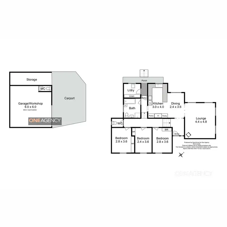 Floorplan of Homely house listing, 13 Carnac Court, Smithton TAS 7330