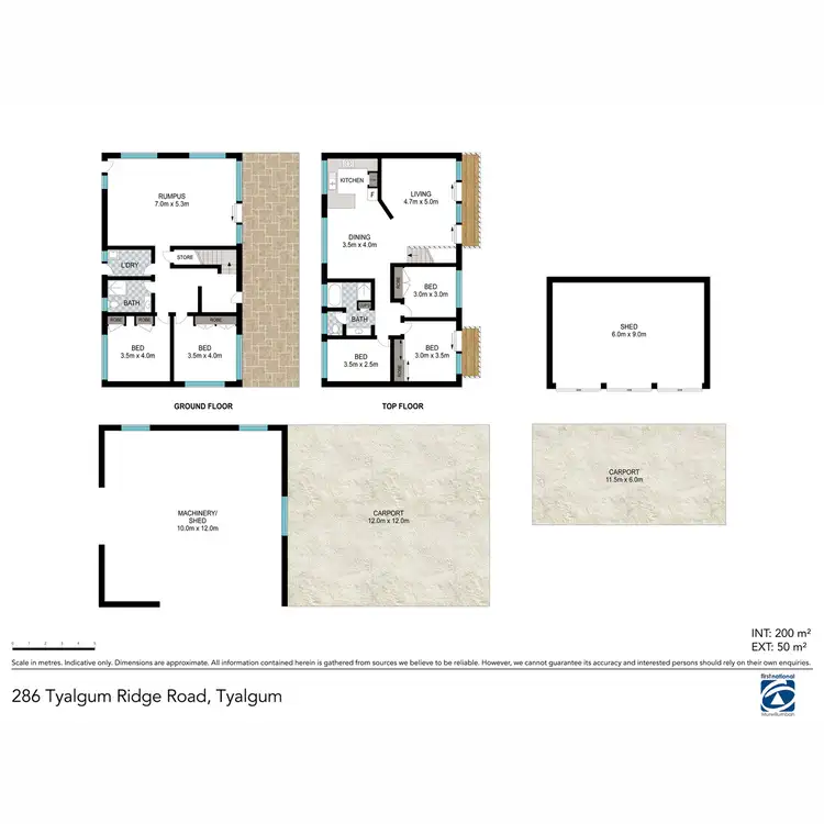 Floorplan of Homely rural property listing, 286 Tyalgum Ridge Road, Tyalgum NSW 2484