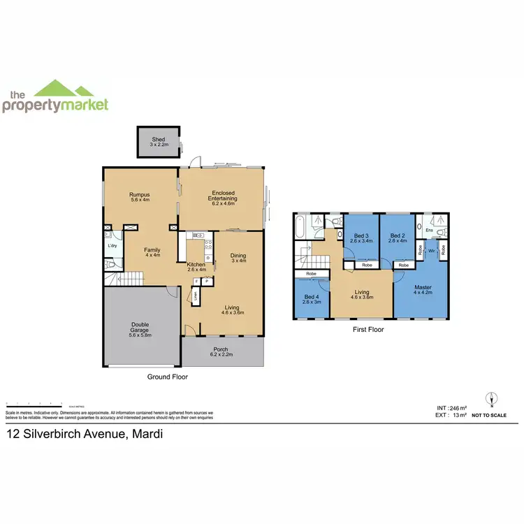 Floorplan of Homely house listing, 12 Silverbirch Avenue, Mardi NSW 2259