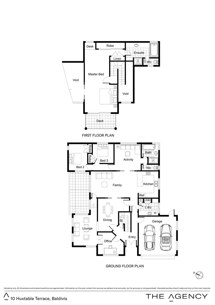 Floorplan of Homely house listing, 10 Huxtable Terrace, Baldivis WA 6171