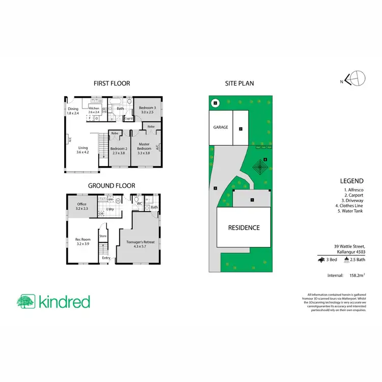 Floorplan of Homely house listing, 39 Wattle Street, Kallangur QLD 4503