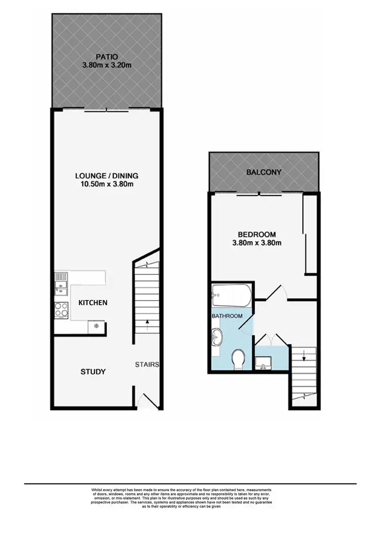 Floorplan of Homely apartment listing, 2/4 Wandoo Street, Fortitude Valley QLD 4006
